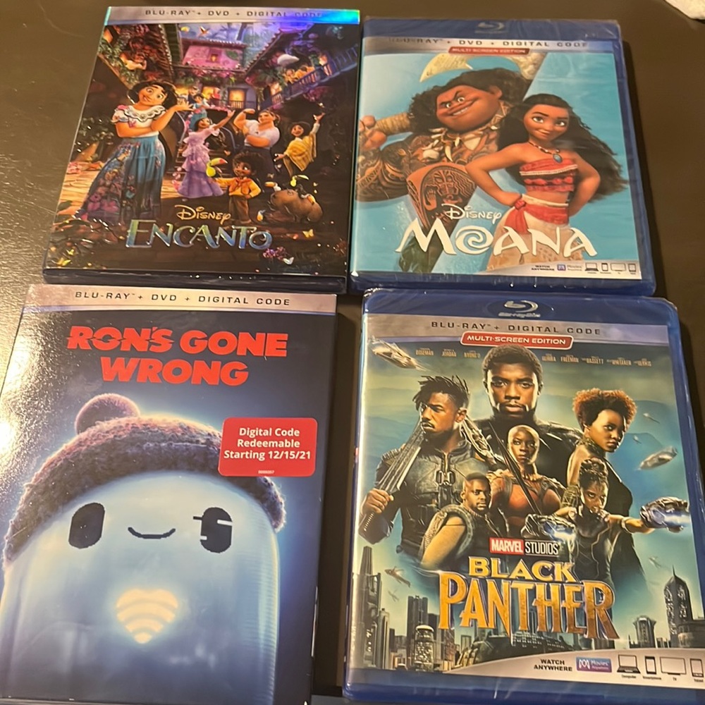 Assorted Never opened Movies